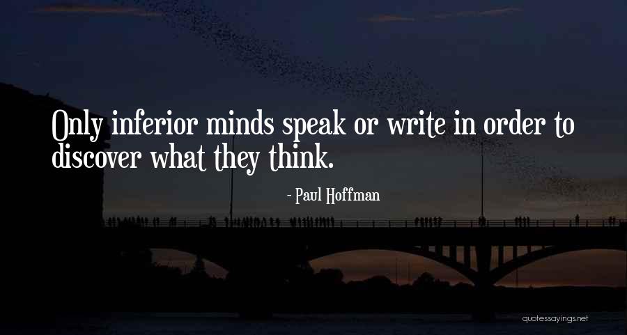 Sherilyn Reyes Quotes By Paul Hoffman