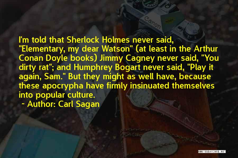 Sherlock And Watson Quotes By Carl Sagan