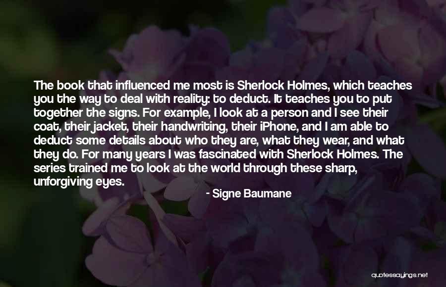 Sherlock Series Quotes By Signe Baumane Sherlock Series Quotes By Signe Baumane
