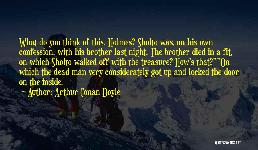 Sherlock's Quotes By Arthur Conan Doyle