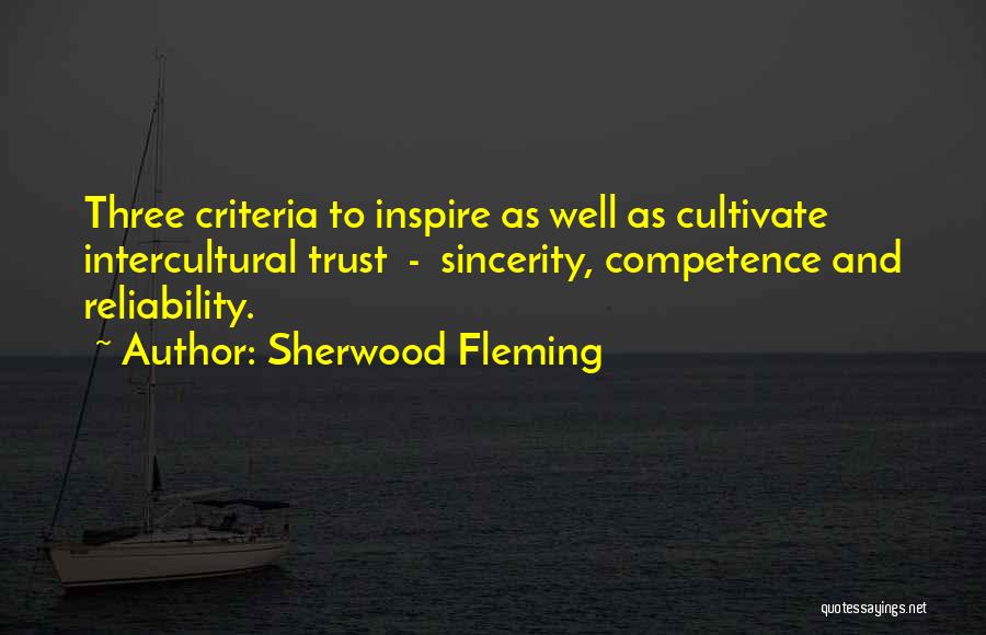 Sherwood Fleming Quotes 1424054