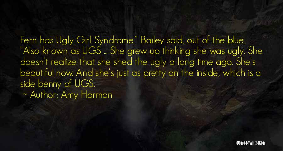 She's A Beautiful Girl Quotes By Amy Harmon