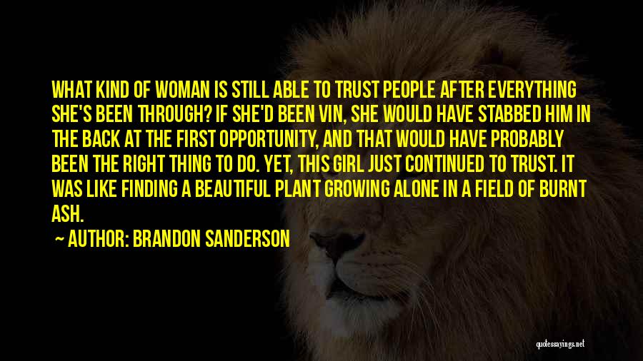 She's A Beautiful Girl Quotes By Brandon Sanderson