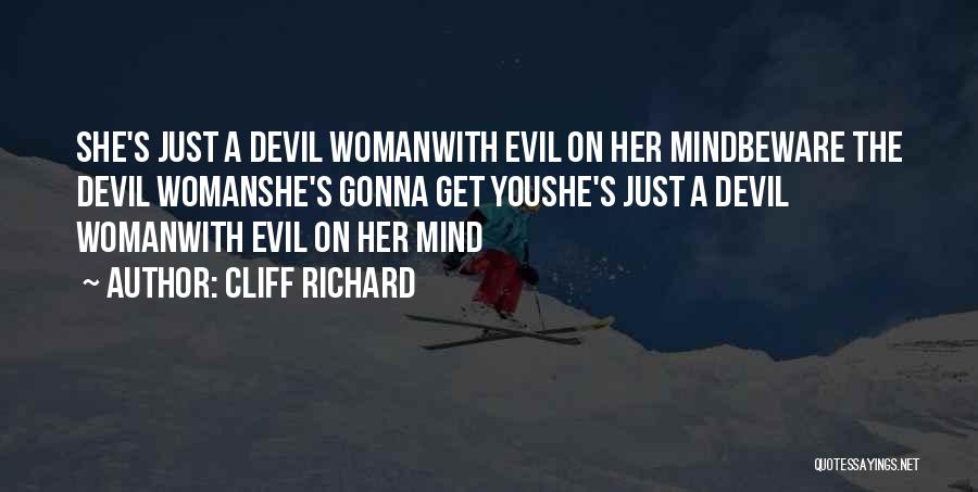 She's A Devil Quotes By Cliff Richard