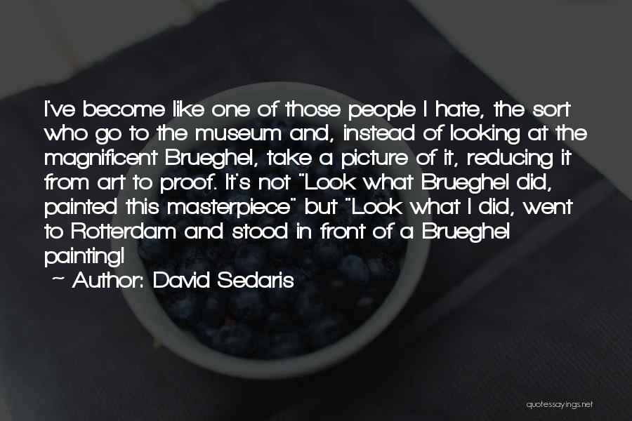 She's A Masterpiece Quotes By David Sedaris