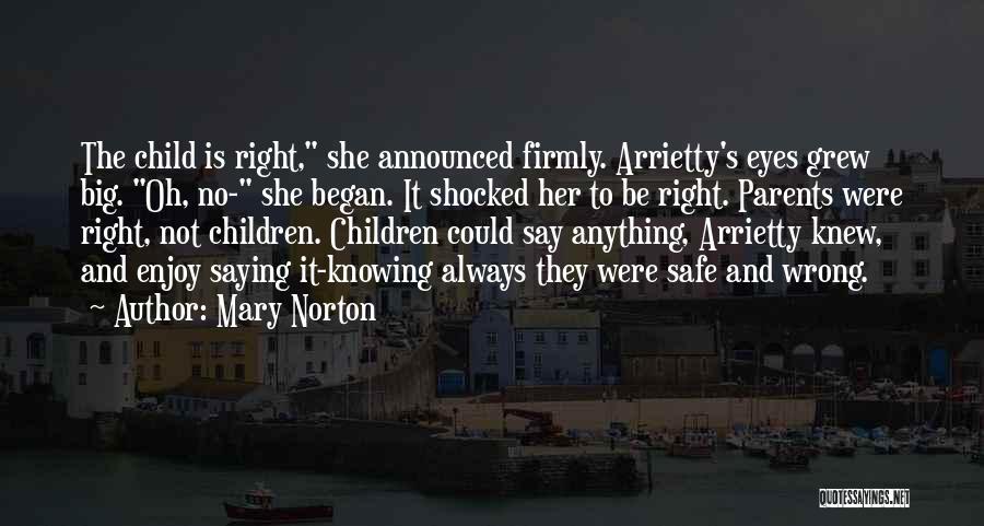 She's Always Right Quotes By Mary Norton
