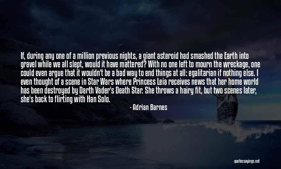 She's Bad News Quotes By Adrian Barnes She's Bad News Quotes By Adrian Barnes