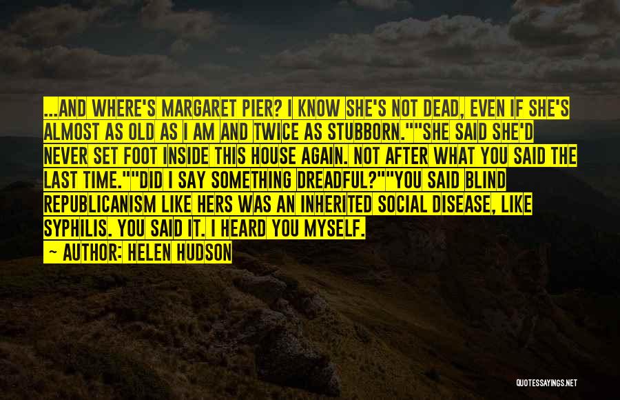 She's Dead Inside Quotes By Helen Hudson