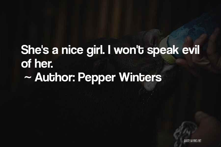 She's Evil Quotes By Pepper Winters