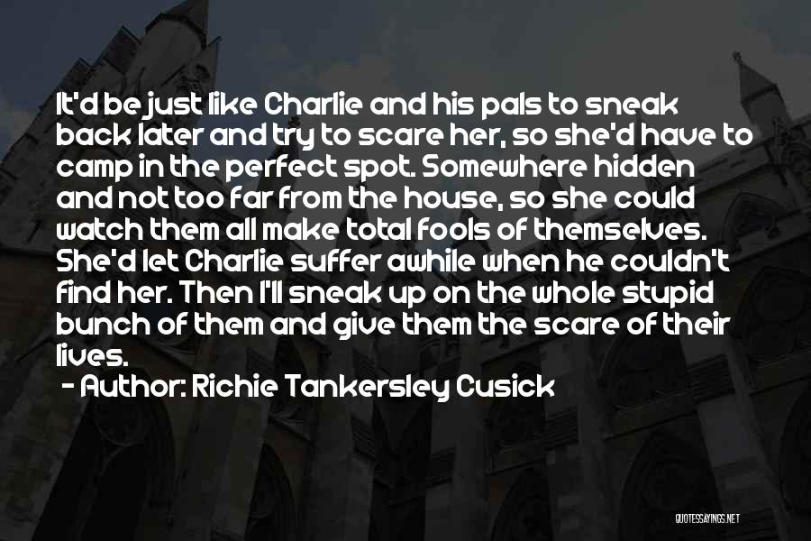 She's Far From Perfect Quotes By Richie Tankersley Cusick