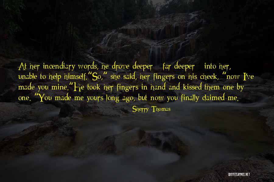 She's Finally Mine Quotes By Sherry Thomas