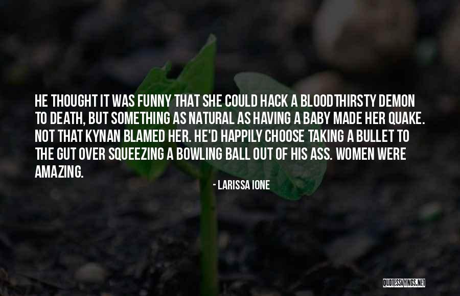 She's Having A Baby Quotes By Larissa Ione