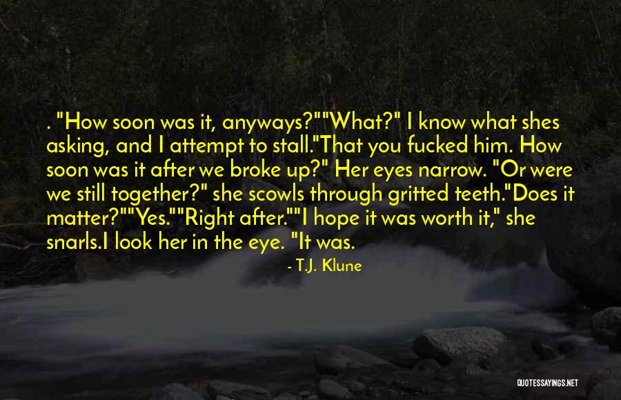 Shes Her Own Quotes By T.J. Klune Shes Her Own Quotes By T.J. Klune