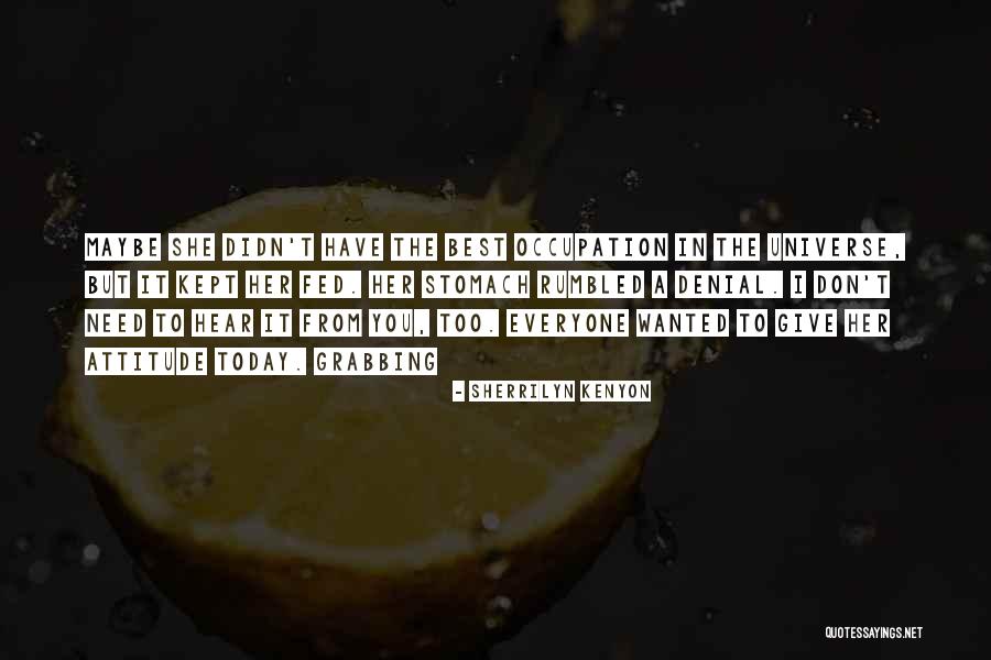 She's In Denial Quotes By Sherrilyn Kenyon She's In Denial Quotes By Sherrilyn Kenyon