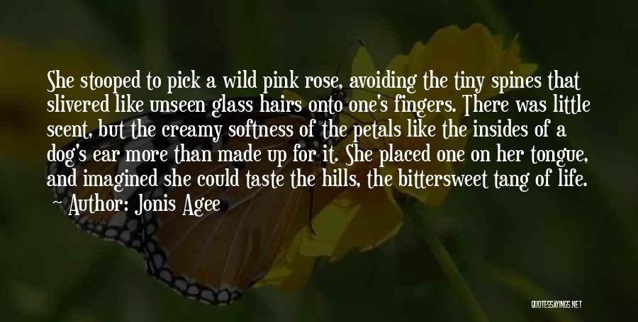 She's Like A Rose Quotes By Jonis Agee