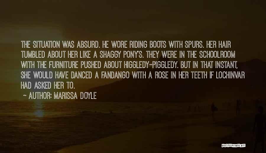 She's Like A Rose Quotes By Marissa Doyle