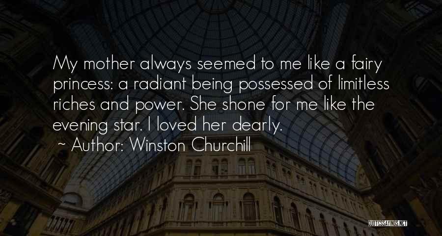 She's Like A Star Quotes By Winston Churchill