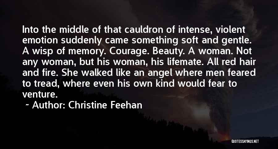 She's Like An Angel Quotes By Christine Feehan