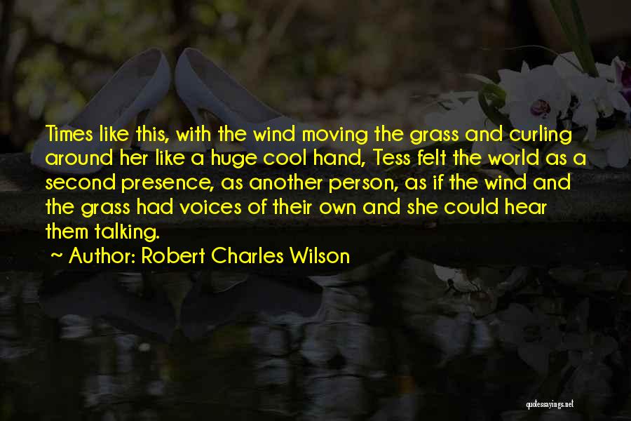 She's Like The Wind Quotes By Robert Charles Wilson