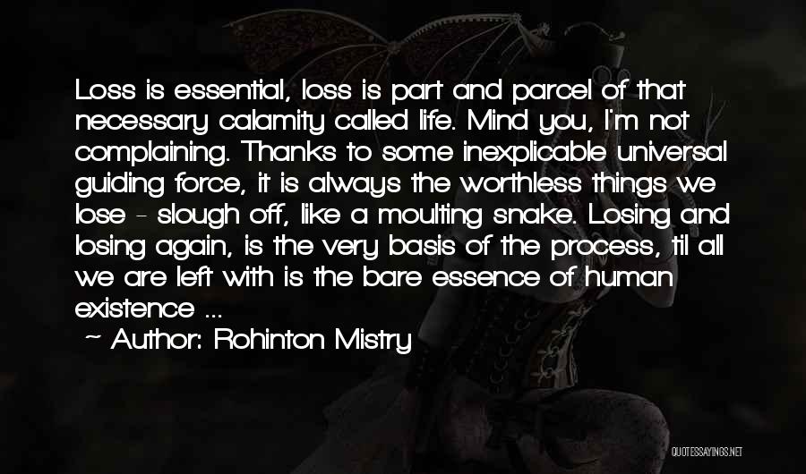 She's Losing Her Mind Quotes By Rohinton Mistry