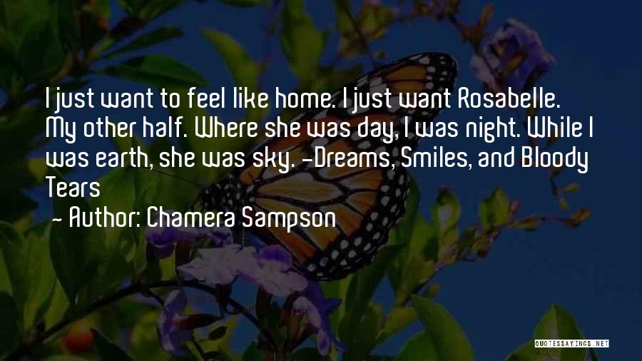 She's My Other Half Quotes By Chamera Sampson
