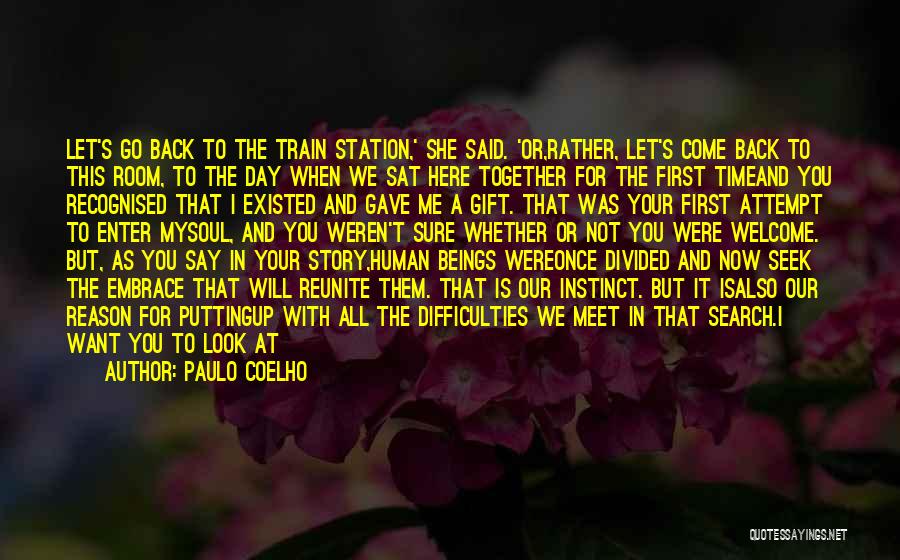 She's My Other Half Quotes By Paulo Coelho