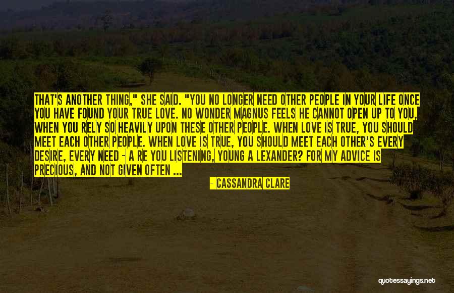She's My True Love Quotes By Cassandra Clare She's My True Love Quotes By Cassandra Clare