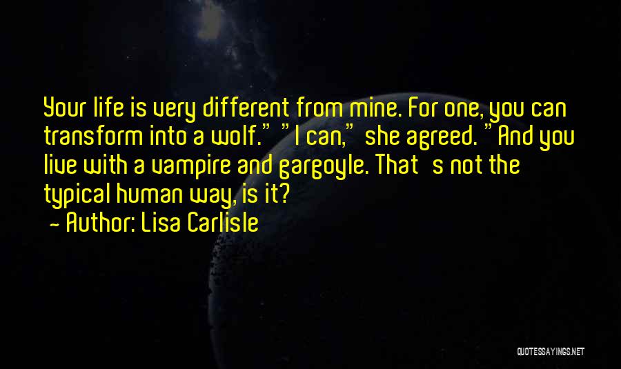 She's Not Mine Quotes By Lisa Carlisle