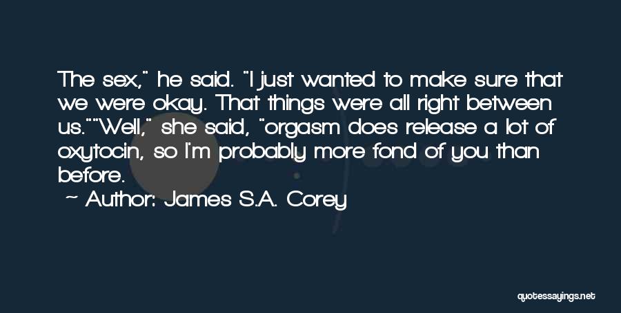 She's Okay Quotes By James S.A. Corey