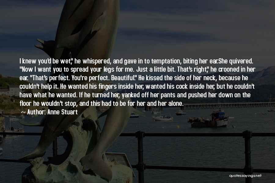 She's Perfect For Me Quotes By Anne Stuart