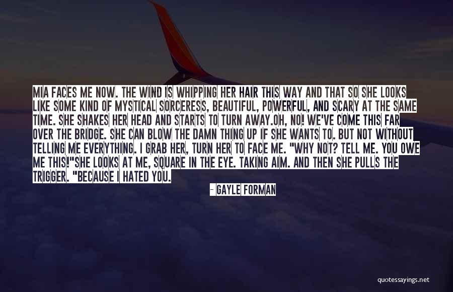 She's So Damn Beautiful Quotes By Gayle Forman