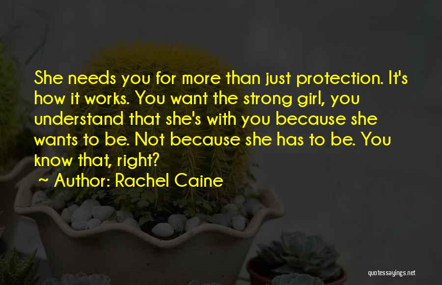 She's Strong Because Quotes By Rachel Caine