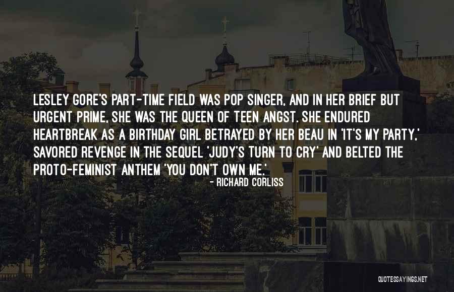 She's The Birthday Girl Quotes By Richard Corliss She's The Birthday Girl Quotes By Richard Corliss