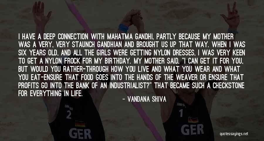 She's The Birthday Girl Quotes By Vandana Shiva