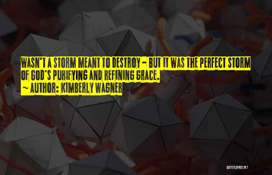 She's The Perfect Storm Quotes By Kimberly Wagner