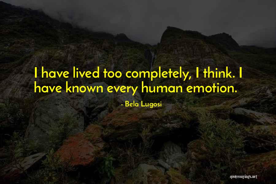 Shezad Rokerya Quotes By Bela Lugosi Shezad Rokerya Quotes By Bela Lugosi