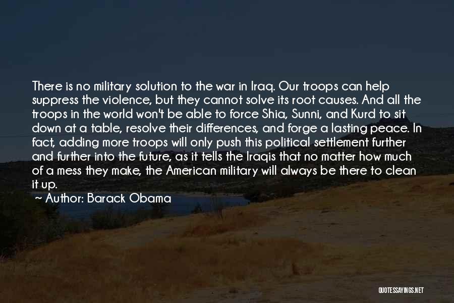 Shia Sunni Quotes By Barack Obama