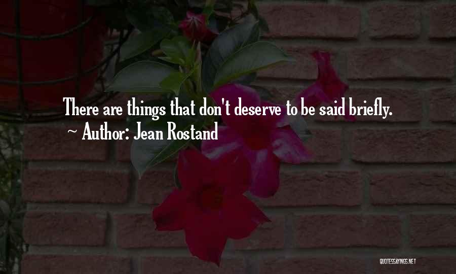 Shichibukai Quotes By Jean Rostand