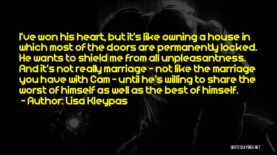 Shield Heart Quotes By Lisa Kleypas