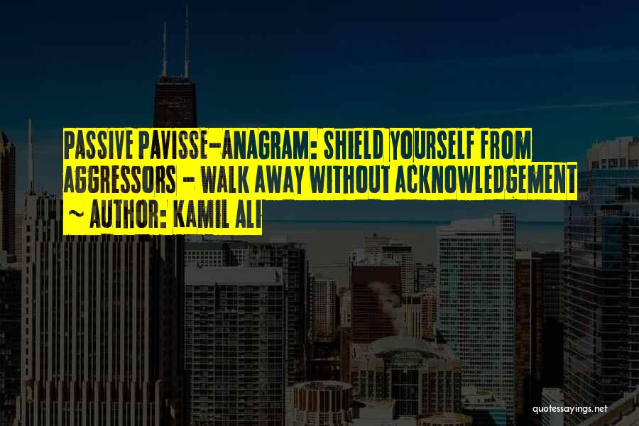 Shield Yourself Quotes By Kamil Ali