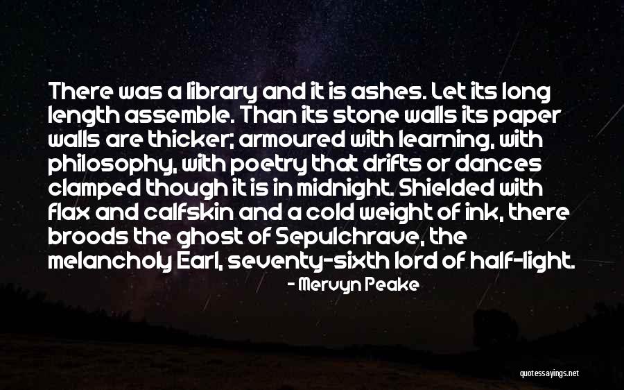 Shielded Quotes By Mervyn Peake Shielded Quotes By Mervyn Peake