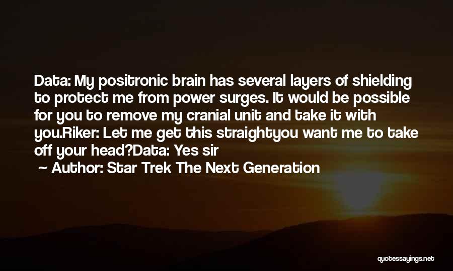 Shielding Quotes By Star Trek The Next Generation