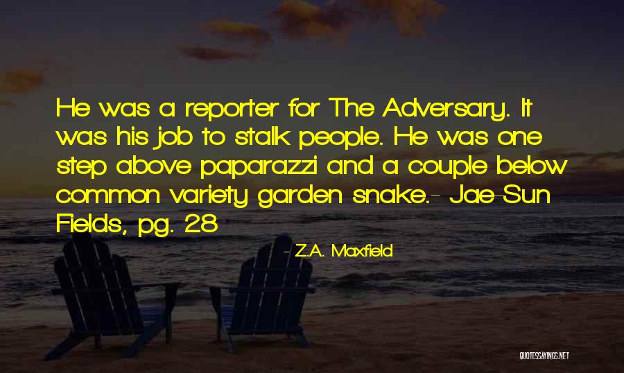 Shifflett Quotes By Z.A. Maxfield Shifflett Quotes By Z.A. Maxfield