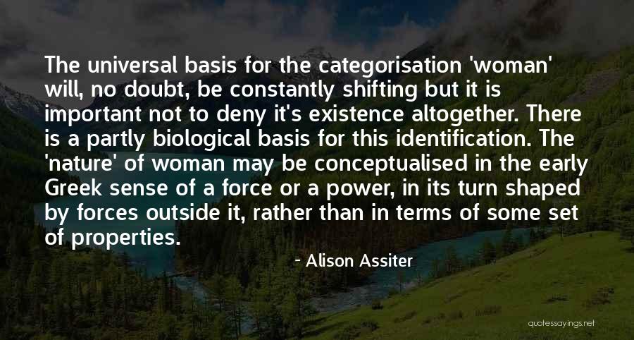 Shifting Power Quotes By Alison Assiter