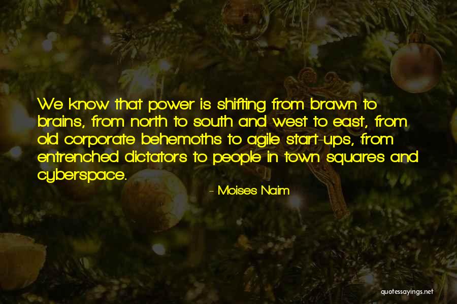 Shifting Power Quotes By Moises Naim