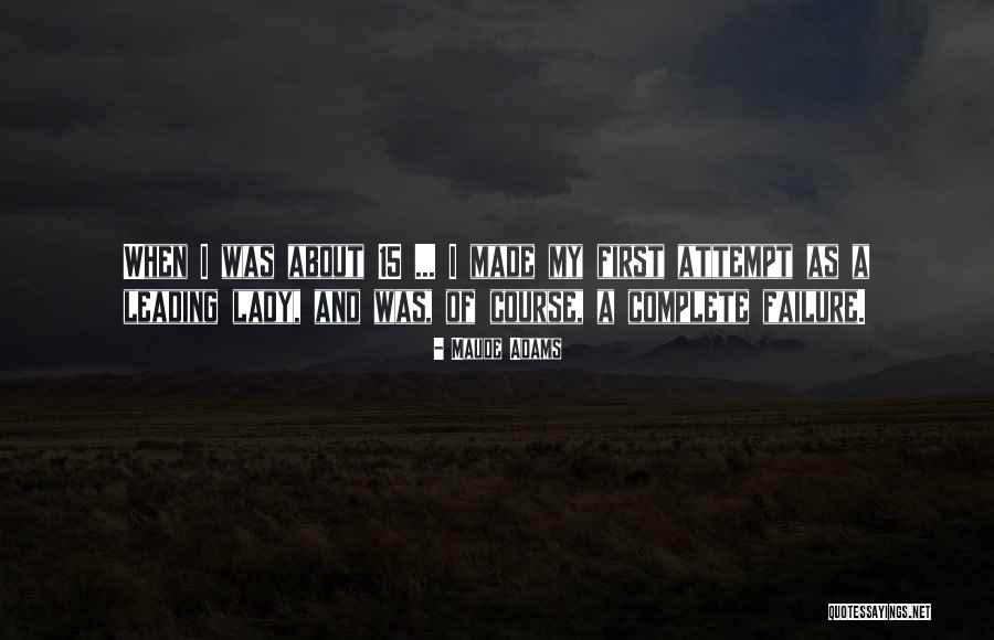 Shifumiz Quotes By Maude Adams Shifumiz Quotes By Maude Adams