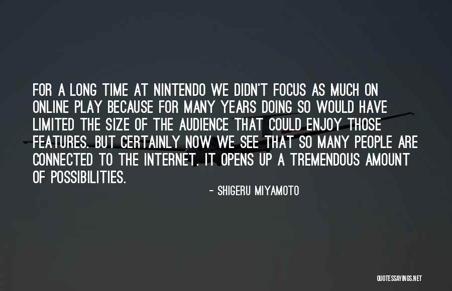 Shigeru Miyamoto Quotes 240904