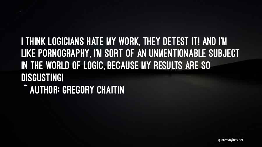 Shikastas Quotes By Gregory Chaitin