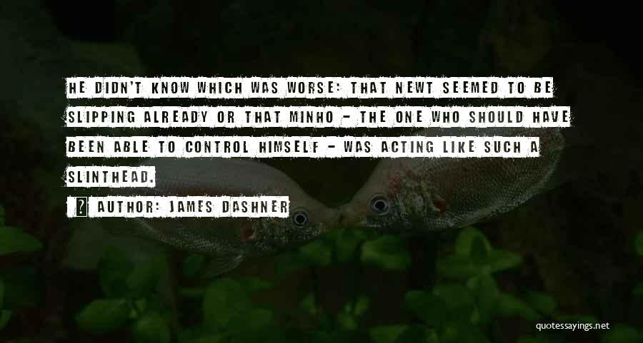 Shikshan Quotes By James Dashner