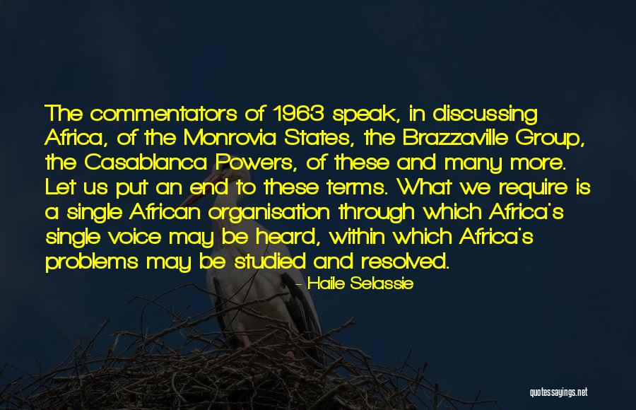 Shilingi Tano Quotes By Haile Selassie Shilingi Tano Quotes By Haile Selassie